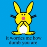 It Worries Me How Dumb You Are