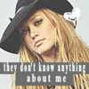 They Do Not Know Anything About Me