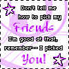 I Picked You