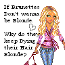 Dying Their Hair Blonde