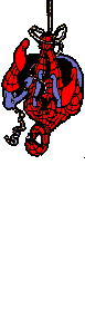 Hanging Spider-man