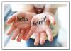 Hello Friend Hands