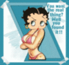 Betty Boop tell y real things