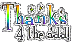 Thanks 4 The Add!