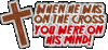 When He Was On The Cross