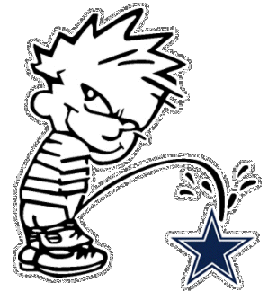 Calvin Peeing On Dallas Cowboys