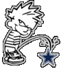 Calvin Peeing On Dallas Cowboys
