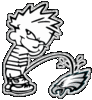 Calvin Peeing On Philadelphia Eagles
