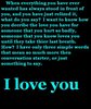 Love Saying