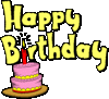 Happy Birthday Big Letters