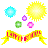 Happy Birthday Fireworks
