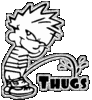 Calvin Peeing On Thugs