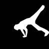 Break Dance Silhouette