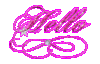 Pink Hello