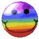 rainbow smiley