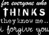 For Everyone Who Thinks