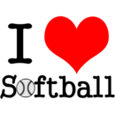 I Love Softball