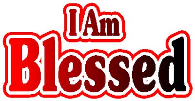 I Am Blessed