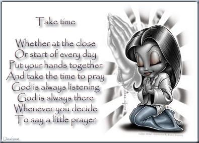 Take Time Little Prayer