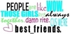 People Are Like Wow