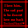 He dosent love me