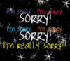 I,m Really Sorry