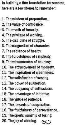 Foundation For Success