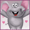 Hug elephant