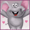 Hug elephant