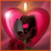 Kiss Candle