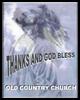 Thanks And God Bless