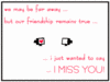 I Just Wanted To Say I Miss You