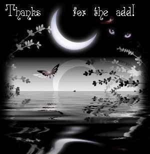 Thanks For The Add! Animated 