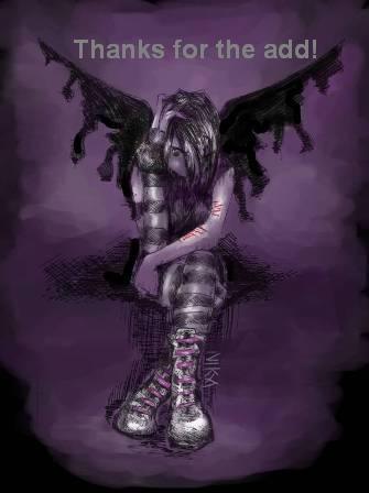 Thanks For The Add! Goth