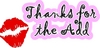 Thanks For The Add Lips