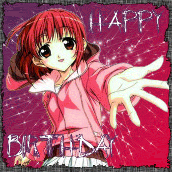 Happy Birthday animated