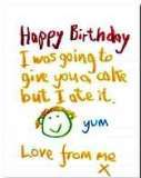 Happy Birthday love from me