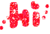 Hi Red Glitter