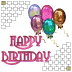 Happy Birthday colours