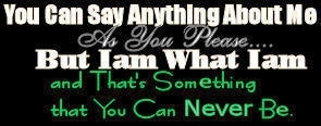 But I Am What I Am