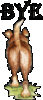 Bye animated dog
