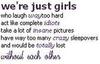 We're Just Girls