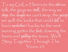 To My Girls