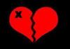 Heart Broken Red