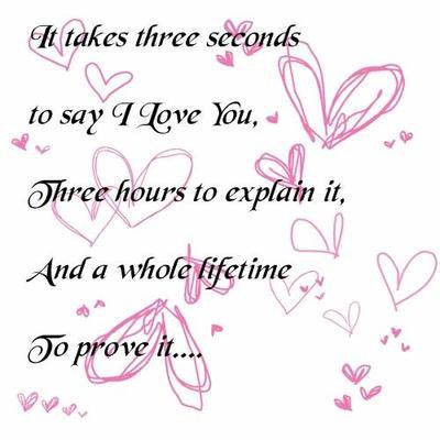 I Love You Three Seconds