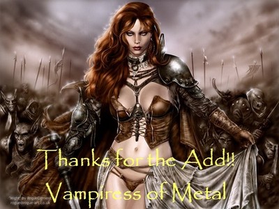 Thanks For The Add Vampiress