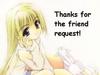Thanks For The Friend Request!