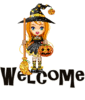 Welcome Doll Black Dress