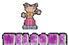 Welcome Animated Girl
