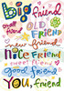 Big,nice, Small,good Friend